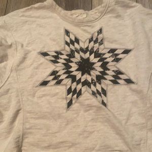 Target graphic long sleeve crewneck